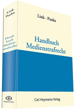 Abbildung von Link / Pauka | Handbuch Medienstrafrecht | 1. Auflage | 2027 | beck-shop.de