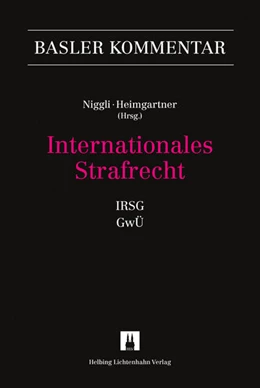 Abbildung von Heimgartner / Niggli | Internationales Strafrecht | 1. Auflage | 2015 | beck-shop.de