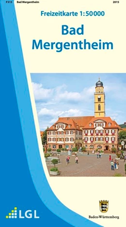 Abbildung von Freizeitkarte Bad Mergentheim 1 : 50 000 | 3. Auflage | 2015 | beck-shop.de