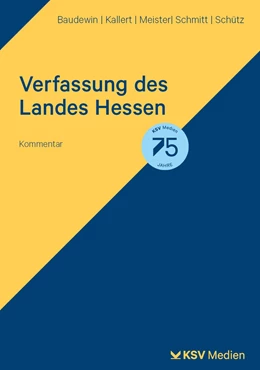 Abbildung von Hinkel / Schmitt | Verfassung des Landes Hessen | 2. Auflage | 2024 | beck-shop.de