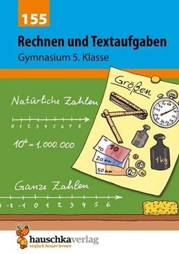 Abbildung von Simpson / Wefers | Rechnen und Textaufgaben - Gymnasium 5. Klasse, A5-Heft | 1. Auflage | 2021 | beck-shop.de