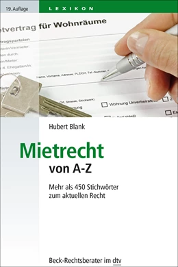 Abbildung von Blank | Mietrecht von A-Z | 19. Auflage | 2015 | 50790 | beck-shop.de