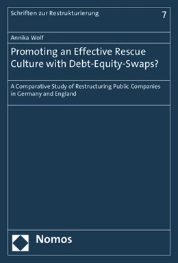 Abbildung von Wolf | Promoting an Effective Rescue Culture with Debt-Equity-Swaps? | 1. Auflage | 2015 | 7 | beck-shop.de