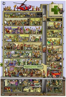 Abbildung von Rippenspreizer Klinik Cartoonposter | 1. Auflage | 2008 | beck-shop.de
