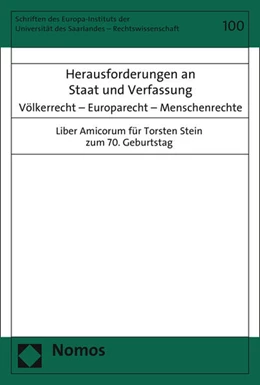 Abbildung von Calliess | Herausforderungen an Staat und Verfassung | 1. Auflage | 2015 | beck-shop.de