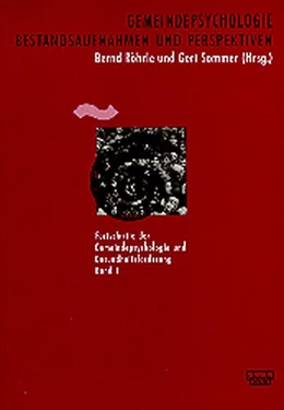 Abbildung von Röhrle / Sommer | Gemeindepsychologie: Bestandsaufnahmen und Perspektiven | 1. Auflage | 1995 | beck-shop.de