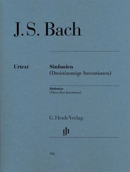 Abbildung von Bach / Scheideler | Sinfonien (Dreistimmige Inventionen) für Klavier zu zwei Händen. Revidierte Ausgabe von HN 360 | 1. Auflage | 2015 | beck-shop.de