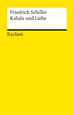 Abbildung von Schiller | Kabale und Liebe. Ein bürgerliches Trauerspiel. Textausgabe mit Anmerkungen/Worterklärungen und editorischer Notiz | 1. Auflage | 1993 | beck-shop.de