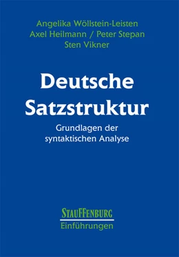 Abbildung von Deutsche Satzstruktur | 1. Auflage | 2020 | beck-shop.de