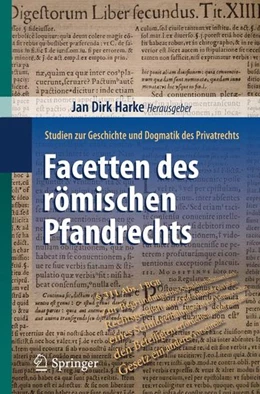 Abbildung von Harke | Facetten des römischen Pfandrechts | 1. Auflage | 2015 | beck-shop.de