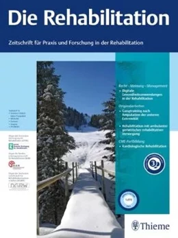 Abbildung von Die Rehabilitation | 57. Auflage | 2025 | beck-shop.de