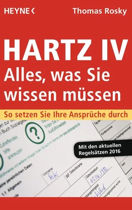 Abbildung von Rosky | Hartz IV - Alles, was Sie wissen müssen | 1. Auflage | 2016 | beck-shop.de