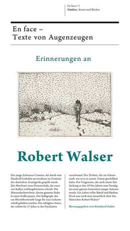 Abbildung von Echte | Erinnerungen an Robert Walser | 1. Auflage | 2026 | beck-shop.de