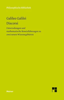Abbildung von Galilei / Dellian | Discorsi | 1. Auflage | 2015 | 678 | beck-shop.de