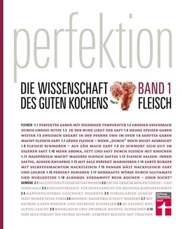 Abbildung von Perfektion. Die Wissenschaft des guten Kochens 01 Fleisch | 1. Auflage | 2015 | beck-shop.de