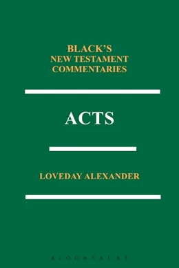Abbildung von Alexander | Acts: Black's New Testament Commentaries Series | 1. Auflage | 2027 | beck-shop.de