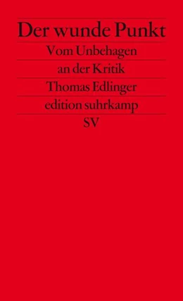 Abbildung von Edlinger | Der wunde Punkt | 1. Auflage | 2015 | beck-shop.de