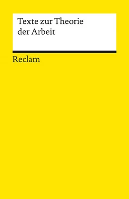 Abbildung von Grimstein / Urban | Texte zur Theorie der Arbeit | 1. Auflage | 2015 | 19033 | beck-shop.de