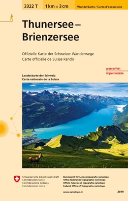 Abbildung von Swisstopo 1 : 33 33 Thunersee Brienzersee | 1. Auflage | 2015 | beck-shop.de