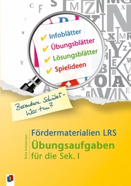 Abbildung von Schipperges | Fördermaterialien LRS | 1. Auflage | 2015 | beck-shop.de