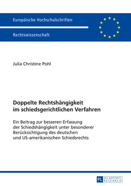Abbildung von Pohl | Doppelte Rechtshängigkeit im schiedsgerichtlichen Verfahren | 1. Auflage | 2015 | 5723 | beck-shop.de