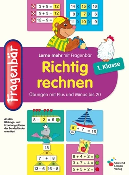 Abbildung von Fragenbär - Richtig rechnen 1. Klasse | 1. Auflage | 2015 | beck-shop.de