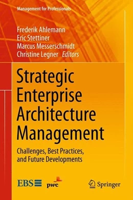 Abbildung von Ahlemann / Stettiner | Strategic Enterprise Architecture Management | 1. Auflage | 2012 | beck-shop.de