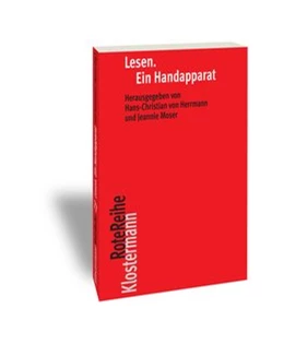 Abbildung von Herrmann, von / Moser | Lesen. Ein Handapparat | 1. Auflage | 2015 | 77 | beck-shop.de