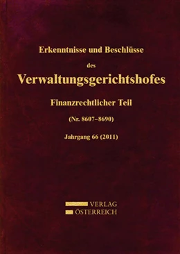 Abbildung von Fuchs / Zorn | Erkenntnisse und Beschlüsse des Verwaltungsgerichtshofes | 1. Auflage | 2015 | beck-shop.de