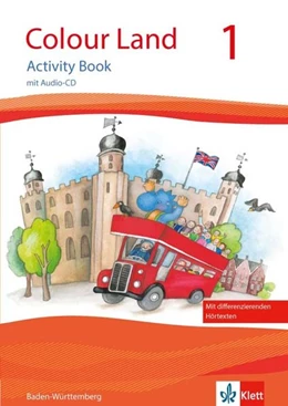 Abbildung von Colour Land. Für den Beginn ab Klasse 1. Ausgabe 2016. Activity Book mit Audio-CD und Bildkarten 1. Schuljahr | 1. Auflage | 2016 | beck-shop.de