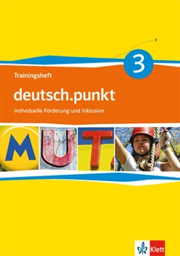 Abbildung von deutsch.punkt 3. Trainingsheft individuelle Förderung und Inklusion 7. Schuljahr. Differenzierende Ausgabe | 1. Auflage | 2015 | beck-shop.de