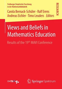 Abbildung von Bernack-Schüler / Erens | Views and Beliefs in Mathematics Education | 1. Auflage | 2015 | beck-shop.de