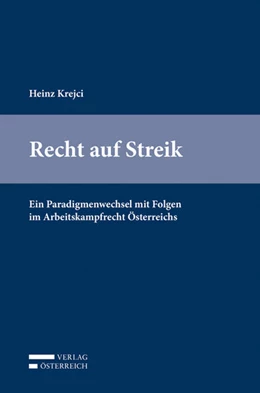 Abbildung von Krejci | Recht auf Streik | 1. Auflage | 2015 | beck-shop.de