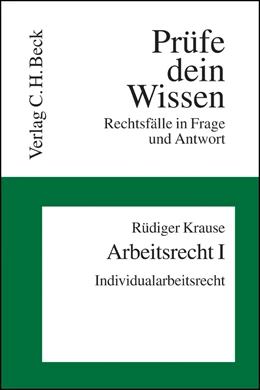 Abbildung von Krause | Arbeitsrecht I: Individualarbeitsrecht | 1. Auflage | 2007 | Band 14/1 | beck-shop.de