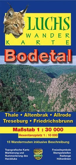Abbildung von Spachmüller / Schmidt | Luchskarte Bodetal | 6. Auflage | 2017 | beck-shop.de