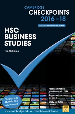 Abbildung von Williams | Cambridge Checkpoints HSC Business Studies 2016-18 | 1. Auflage | 2015 | beck-shop.de