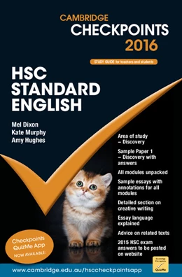 Abbildung von Dixon / Murphy | Cambridge Checkpoints HSC Standard English 2016 | 1. Auflage | 2015 | beck-shop.de