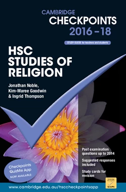 Abbildung von Noble / Goodwin | Cambridge Checkpoints HSC Studies of Religion 2016-18 | 1. Auflage | 2015 | beck-shop.de