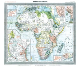 Abbildung von Handtke | Historische Karte: Afrika, 1890 (Plano) | 1. Auflage | 2015 | beck-shop.de