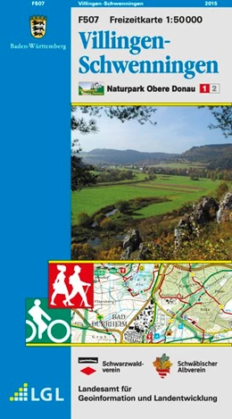 Abbildung von Villingen-Schwenningen 1 : 50 000. Topographische Freizeitkarte | 5. Auflage | 2015 | beck-shop.de