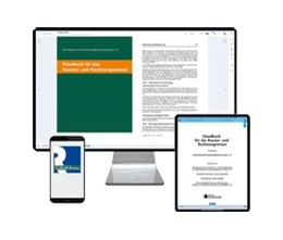 Abbildung von Fachverband der Kommunalkassenverwalter e. V. | Handbuch für das Kassen- und Rechnungswesen – Digital | 1. Auflage | 2023 | beck-shop.de