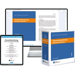 Abbildung von Rehn / Cronauge | Gemeindeordnung Nordrhein-Westfalen – Print + Digital | 1. Auflage | 2024 | beck-shop.de