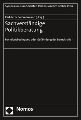 Abbildung von Sommermann | Sachverständige Politikberatung | 1. Auflage | 2015 | beck-shop.de