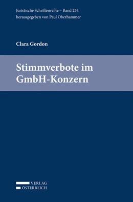 Abbildung von Gordon | Stimmverbote im GmbH-Konzern | 1. Auflage | 2015 | beck-shop.de