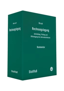 Abbildung von Kirsch | Rechnungslegung • ohne Aktualisierungsservice | 1. Auflage | 2024 | beck-shop.de