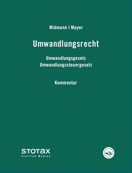 Abbildung von Widmann / Mayer | Umwandlungsrecht • ohne Aktualisierungsservice | 1. Auflage | 2025 | beck-shop.de