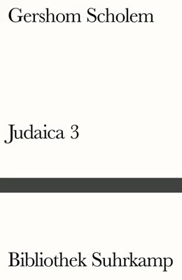 Abbildung von Scholem | Judaica III | 1. Auflage | 2016 | beck-shop.de