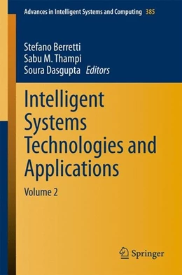 Abbildung von Berretti / Thampi | Intelligent Systems Technologies and Applications | 1. Auflage | 2015 | beck-shop.de
