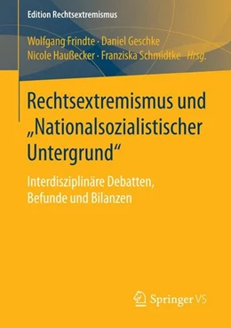Abbildung von Frindte / Geschke | Rechtsextremismus und 
