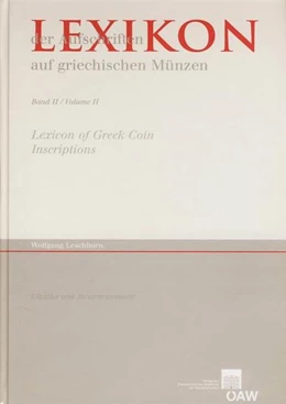 Abbildung von Leschhorn | Lexikon der Aufschriften auf griechischen Münzen | 1. Auflage | 2009 | 47 | beck-shop.de